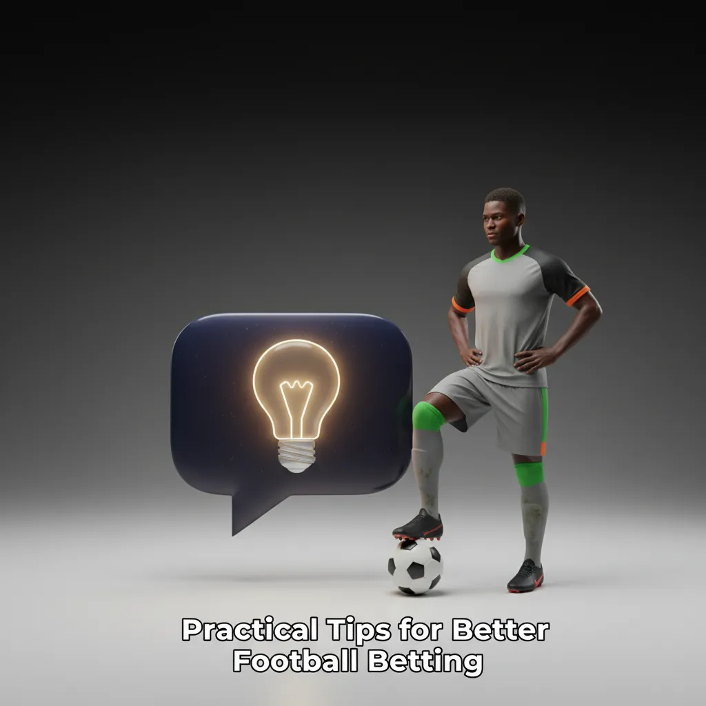 Checklist infographic of football betting tips: form, injuries, tactics, weather; bankroll management; 18+ responsibly.